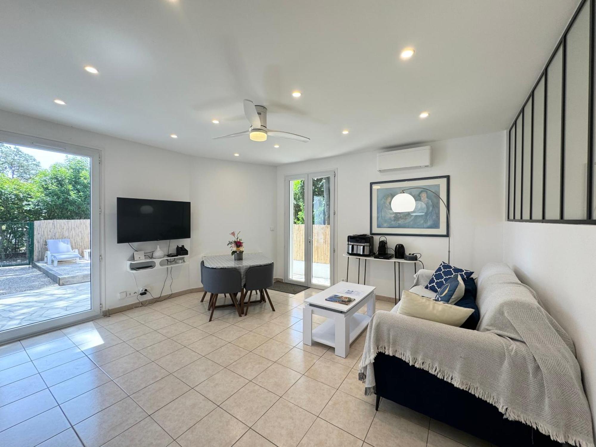Appartement 1Ch Avec Terrasse Et Jardinet A 400M De La Plage กาวาแลร์-ซูร์-แมร์ ภายนอก รูปภาพ
