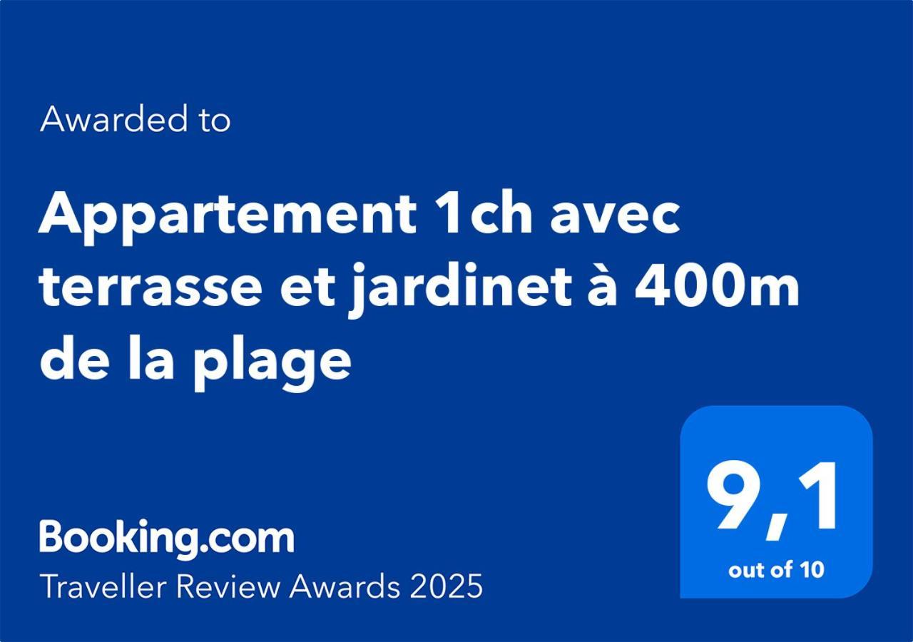 Appartement 1Ch Avec Terrasse Et Jardinet A 400M De La Plage กาวาแลร์-ซูร์-แมร์ ภายนอก รูปภาพ